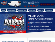 Tablet Screenshot of nationalautoglass.net